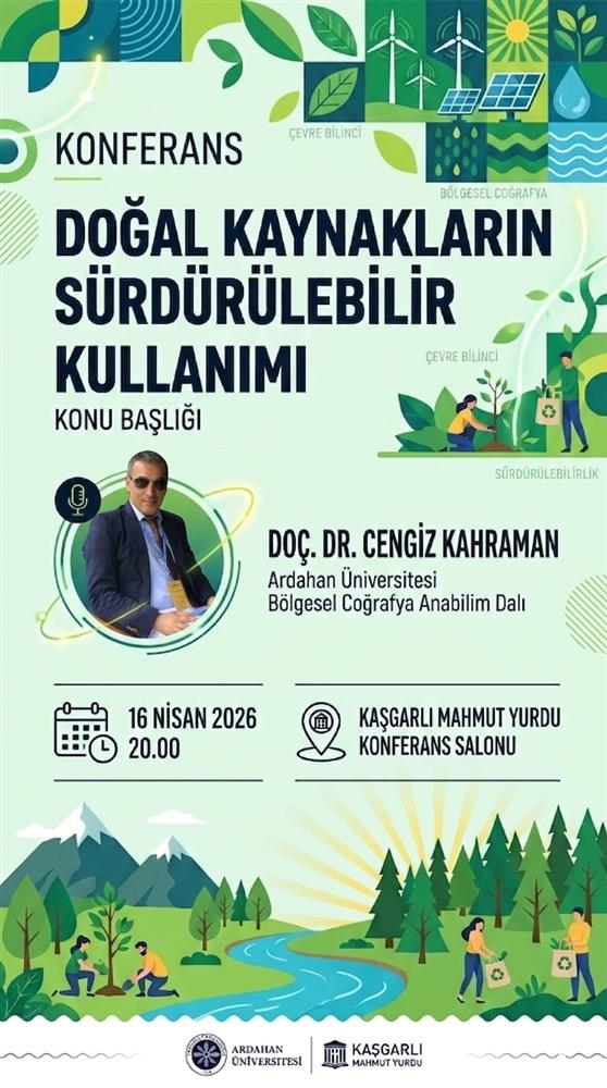 Doğal Kaynakların Sürdürülebilir Kullanımı Konferansı Gerçekleştirildi